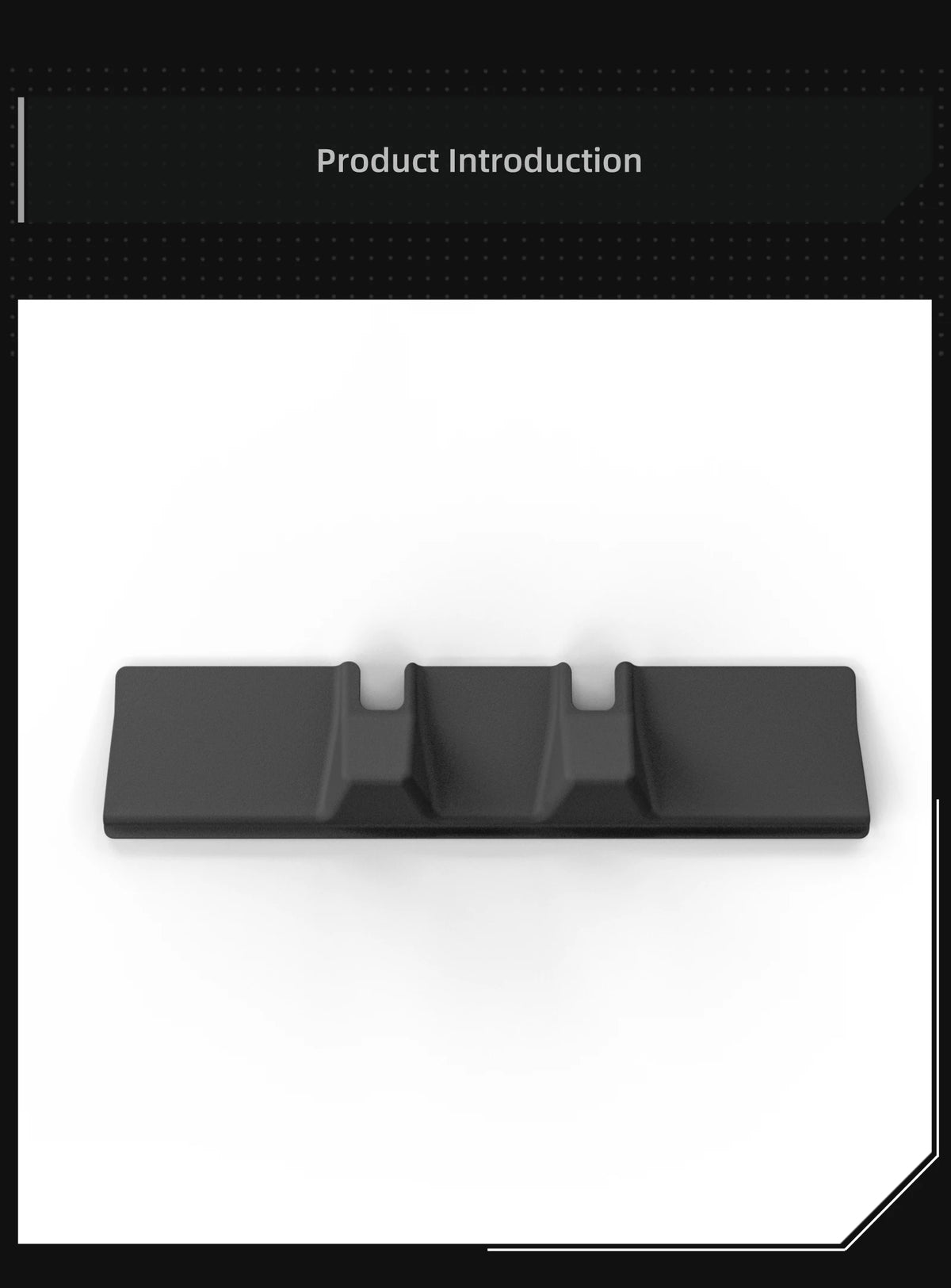 Cybertruck Rear Under-Seat Kick Protection Pad