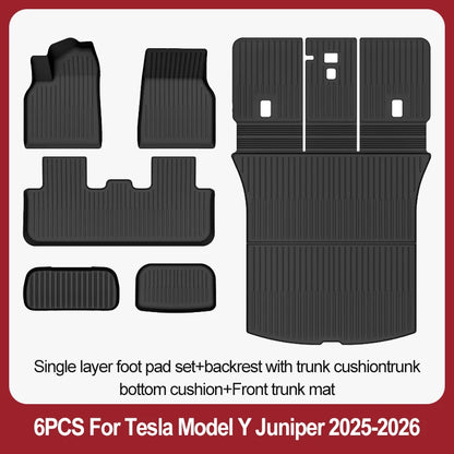 Tesla Model Y Juniper TPE Floor Mats & Cargo Liner (2025+)