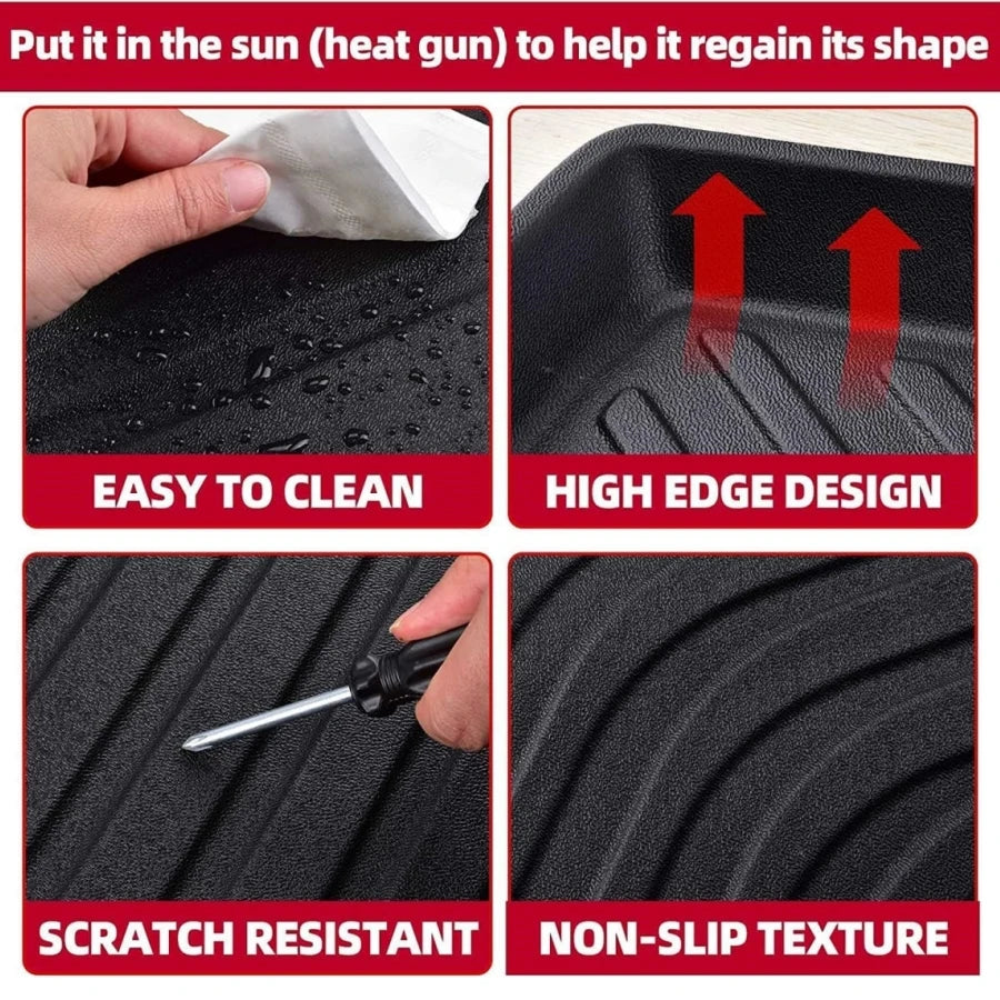Hyundai Ioniq 5 All-Weather TPE Floor Mats (2022–2024)