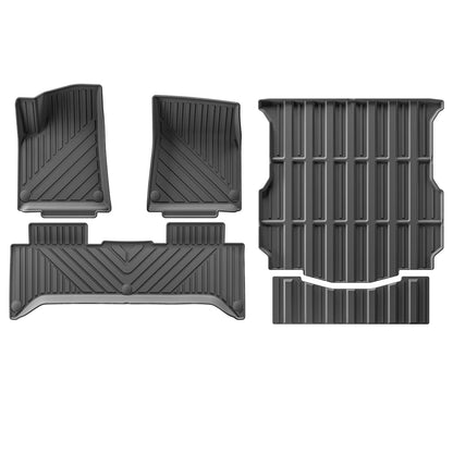 Rivian R1T All-Weather TPE Floor Mats & Cargo Liner (2022–2024)