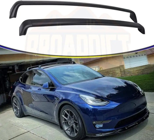 Roof Rack Rail Cross Bar Luggage Carrier OE Style For Tesla Model Y 2020-2023