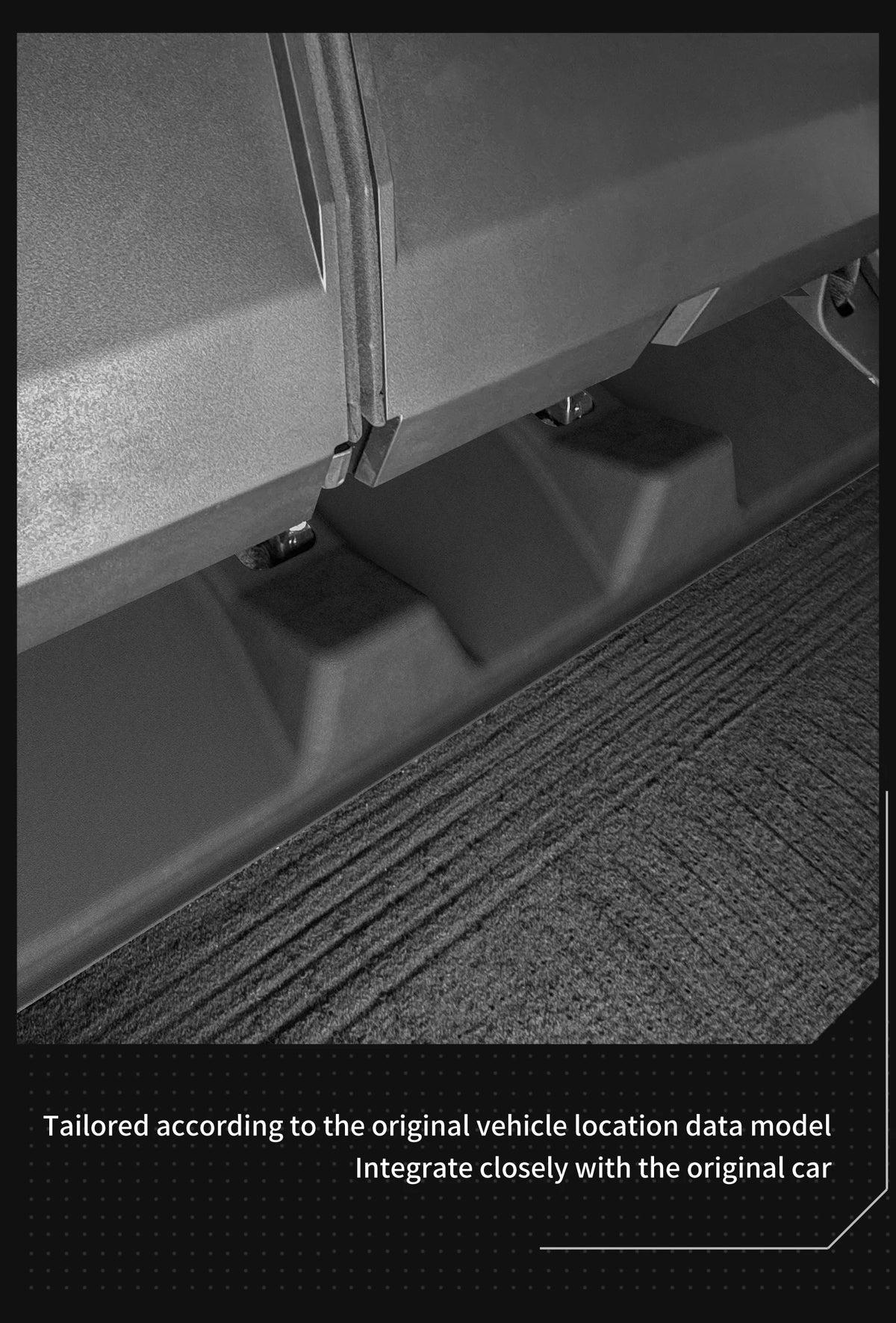 Cybertruck Rear Under-Seat Kick Protection Pad