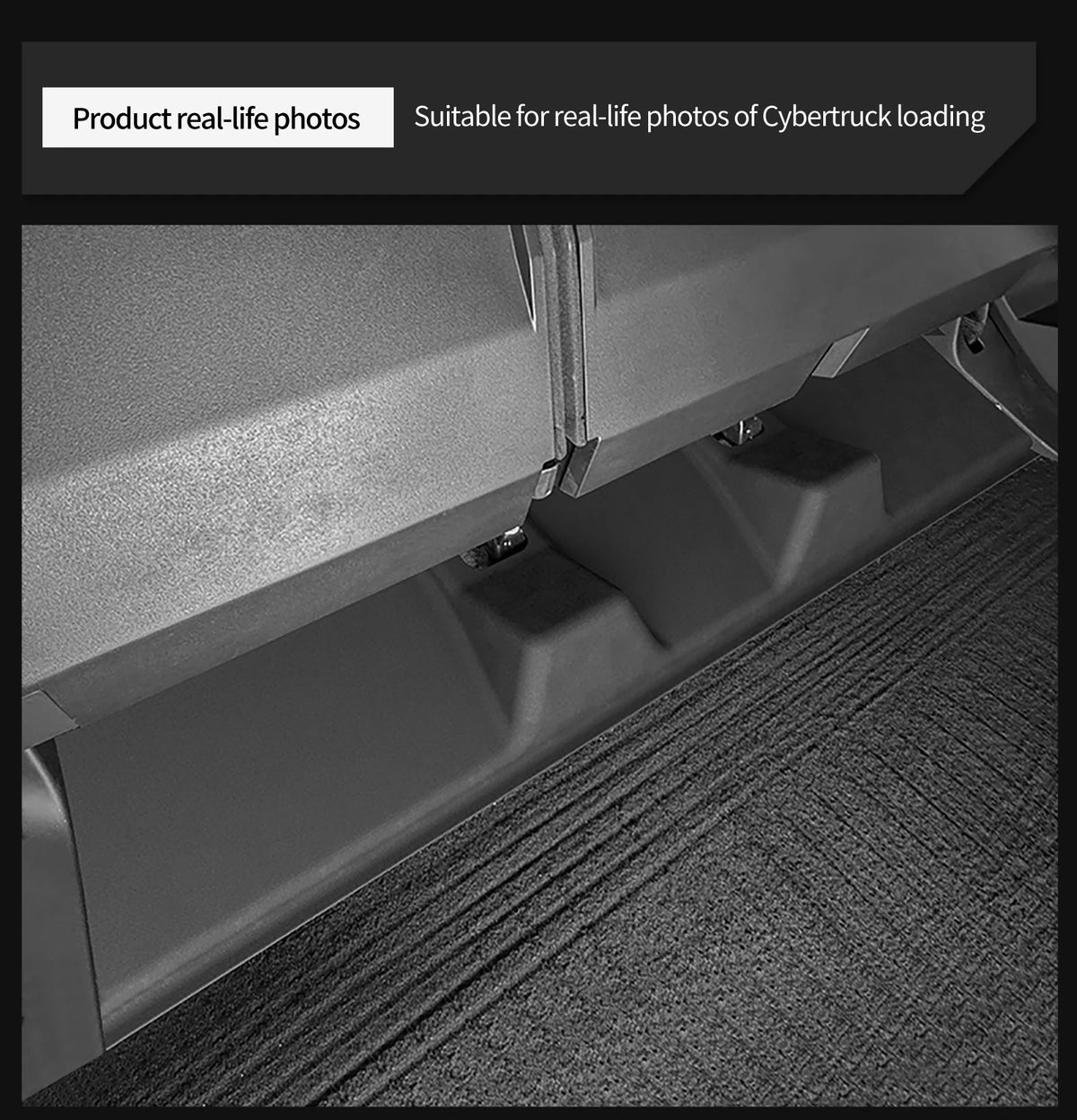 Cybertruck Rear Under-Seat Kick Protection Pad