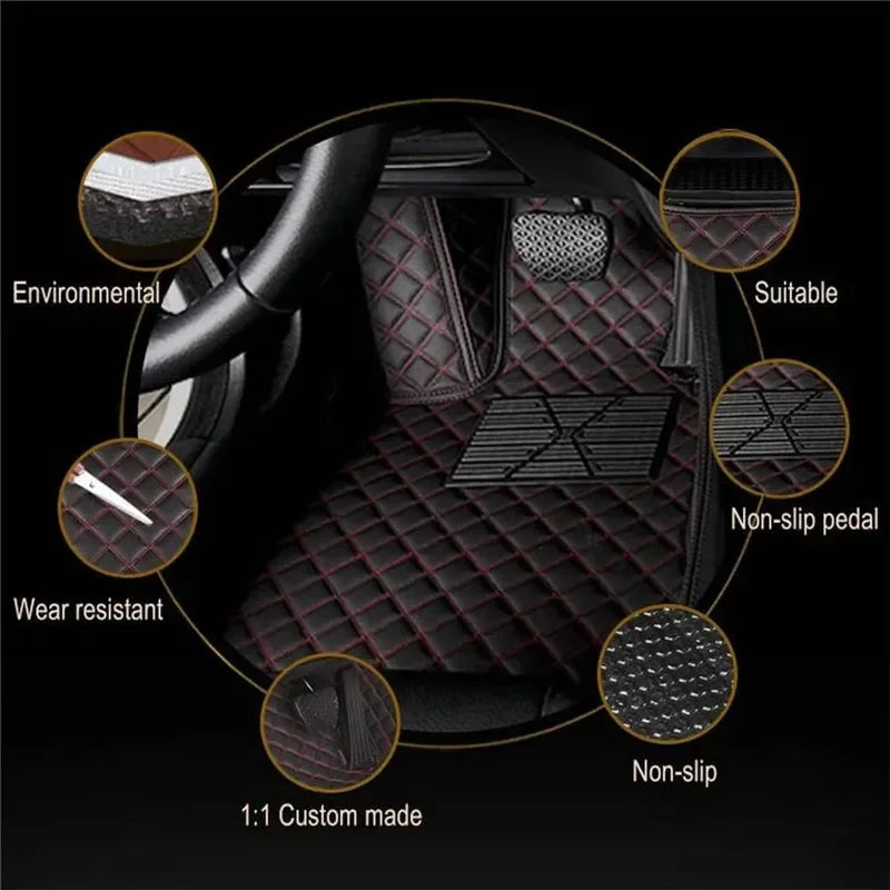 Lucid Air Custom-Fit Floor Mats — Grand Touring / Sapphire (2022–2024)