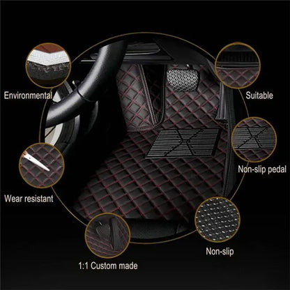 Lucid Air Custom-Fit Floor Mats — Grand Touring / Sapphire (2022–2024)