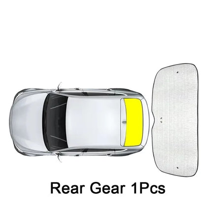 Rivian R1S Full Window Sunshade Set — UV & Privacy (2022–2026)