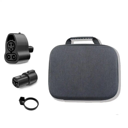 Charging Adapter Storage Case — Fireproof EVA for J1772 & CCS1 Adapters