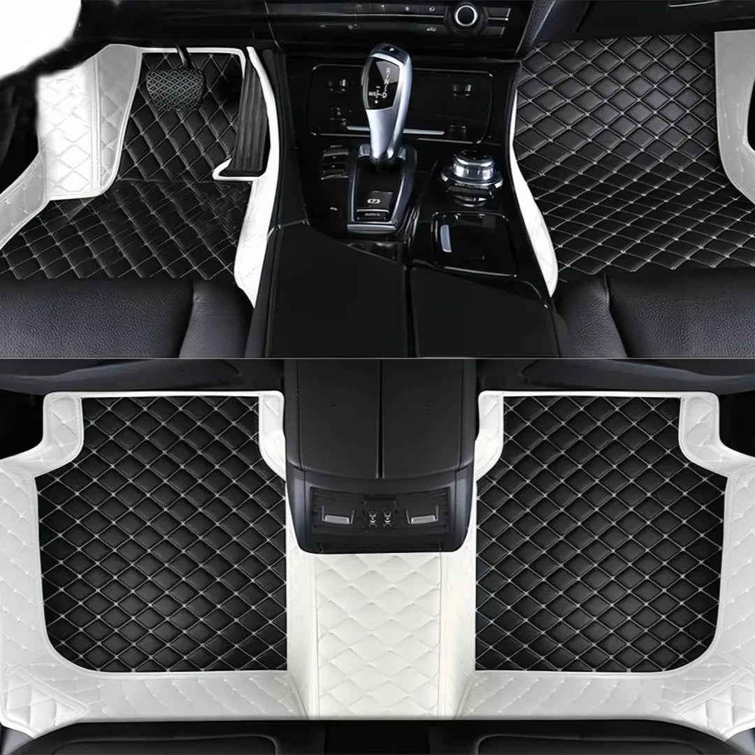 Ford F-150 Lightning All-Weather Leather Floor Mats (2022–2026)