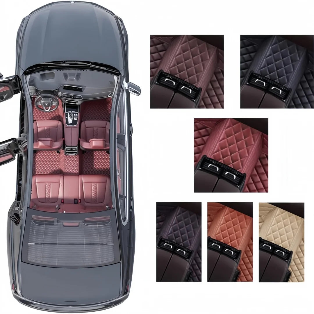 Ford F-150 Lightning All-Weather Leather Floor Mats (2022–2026)
