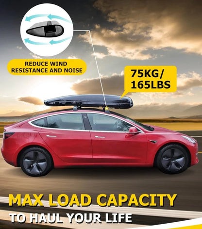 Aluminum Roof Rack Crossbars — Tesla Model 3 (2021–2025 incl. Highland)