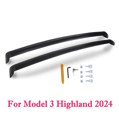 Aluminum Roof Rack Crossbars — Tesla Model 3 (2021–2025 incl. Highland)