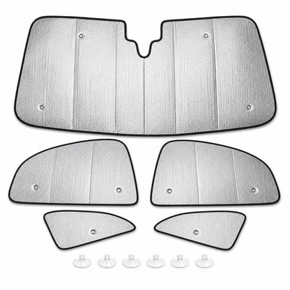 Rivian R1S Full Window Sunshade Set — UV & Privacy (2022–2026)