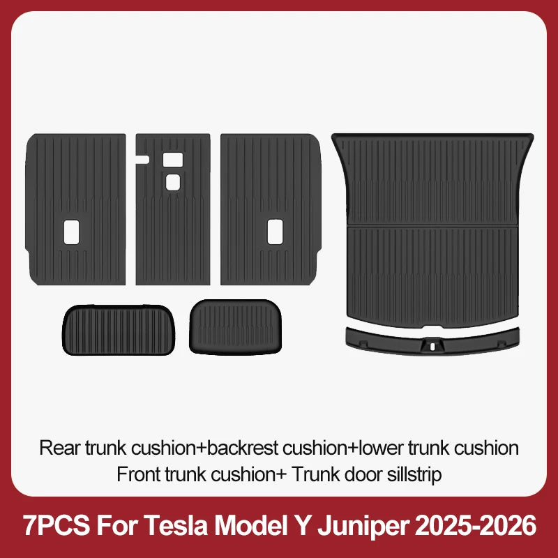 Tesla Model Y Juniper TPE Floor Mats & Cargo Liner (2025+)
