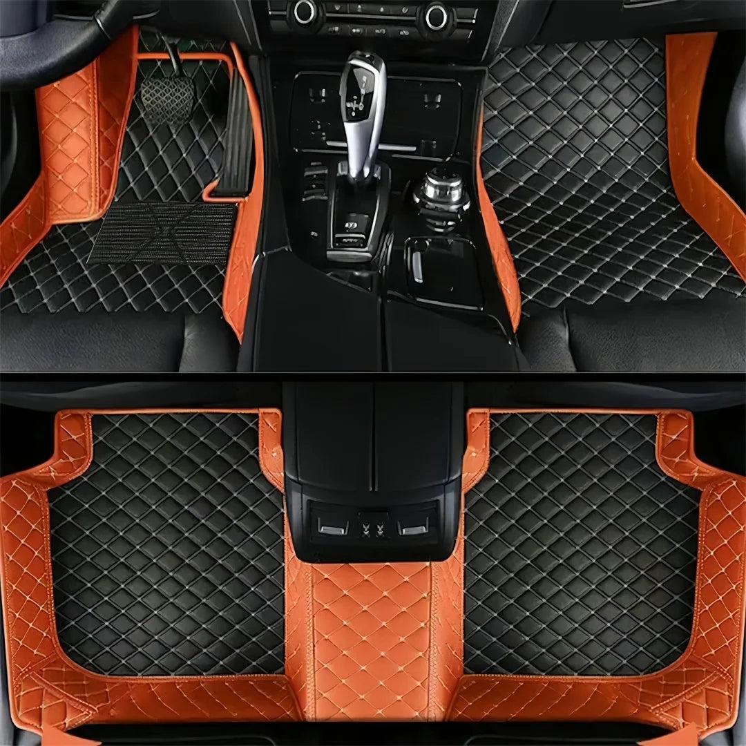 Ford F-150 Lightning All-Weather Leather Floor Mats (2022–2026)