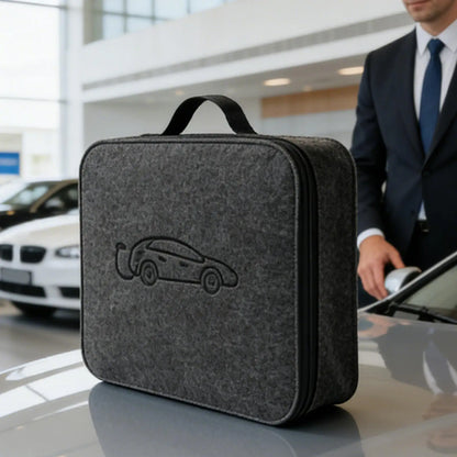 Felt EV Charging Cable Storage Case