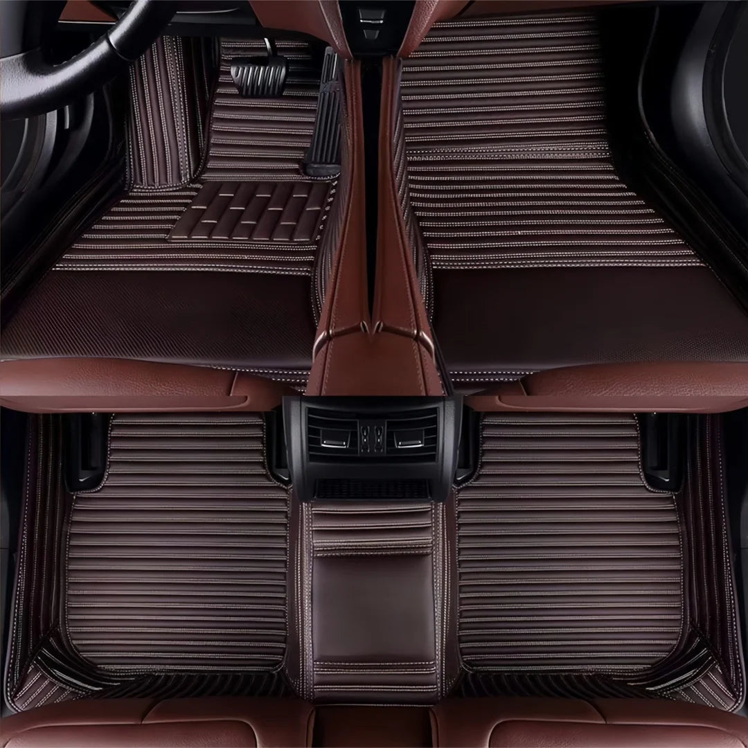 Ford F-150 Lightning All-Weather Leather Floor Mats (2022–2026)