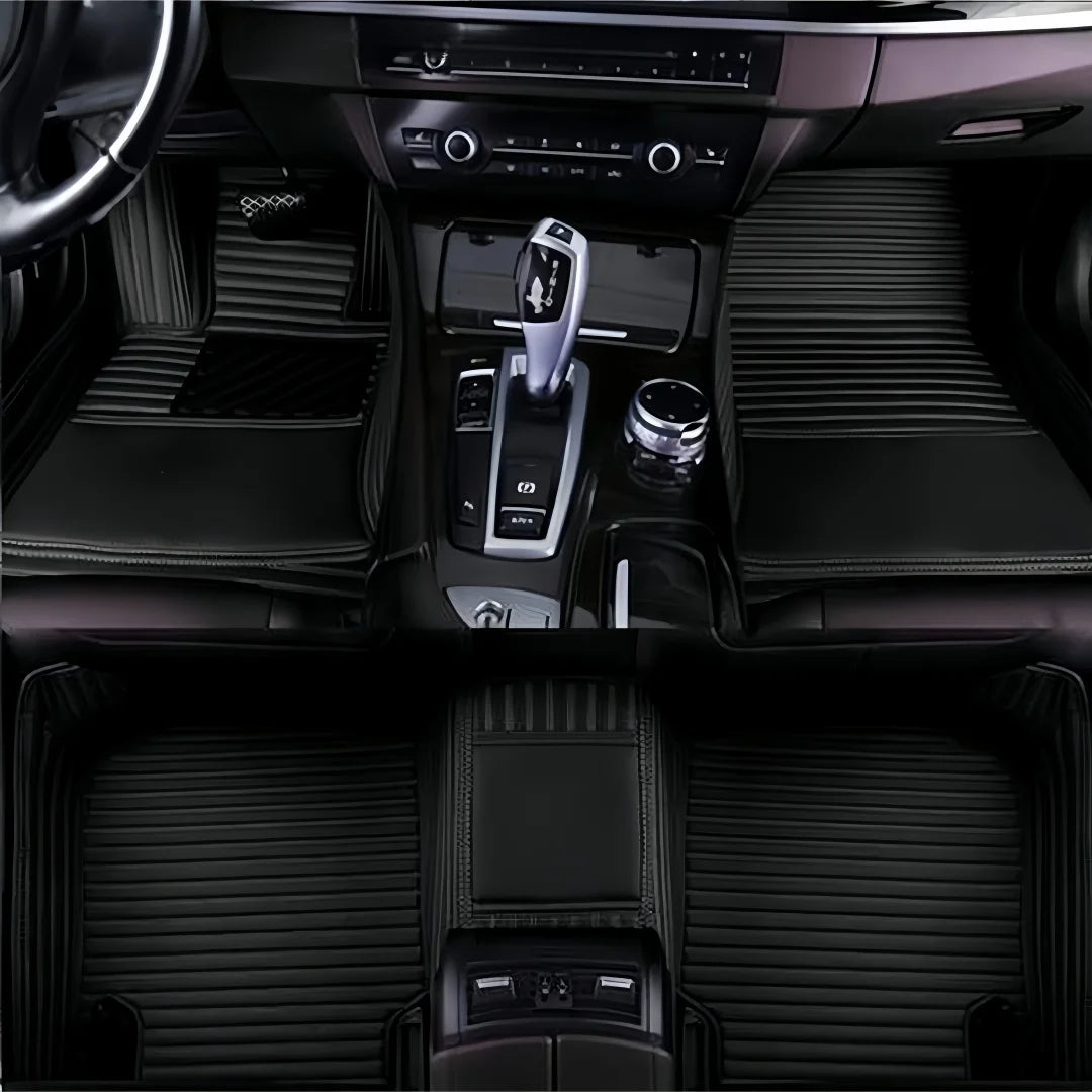 Ford F-150 Lightning All-Weather Leather Floor Mats (2022–2026)