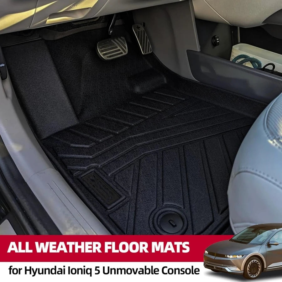 Hyundai Ioniq 5 All-Weather TPE Floor Mats (2022–2024)