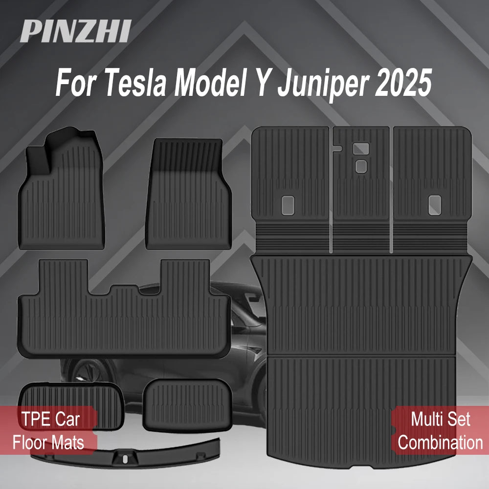 Tesla Model Y Juniper TPE Floor Mats & Cargo Liner (2025+)