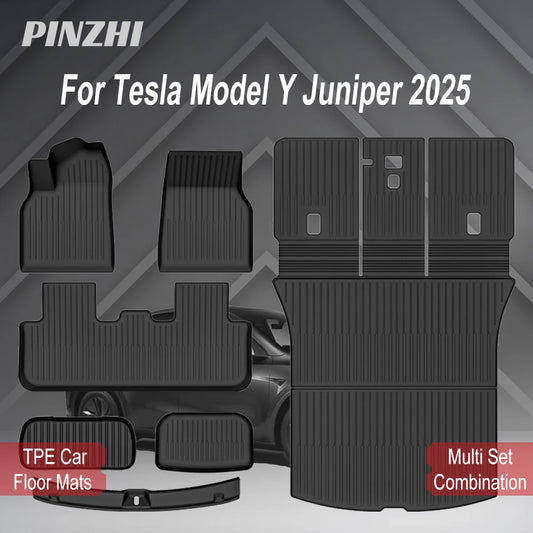 Tesla Model Y Juniper TPE Floor Mats & Cargo Liner (2025+)