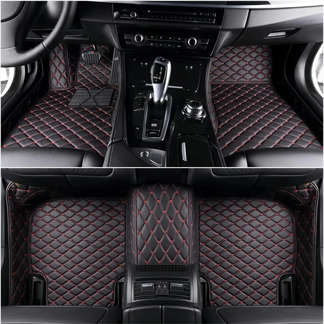 Ford F-150 Lightning All-Weather Leather Floor Mats (2022–2026)
