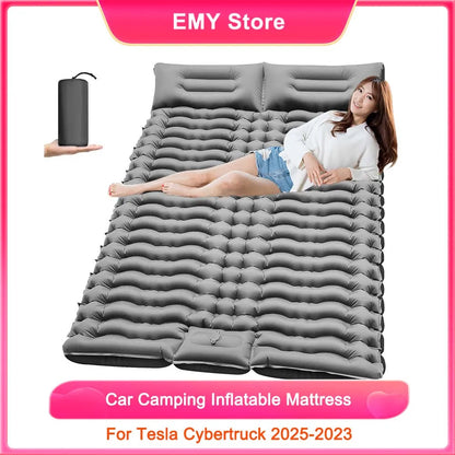 Cybertruck Inflatable Camping Mattress with Storage Bag