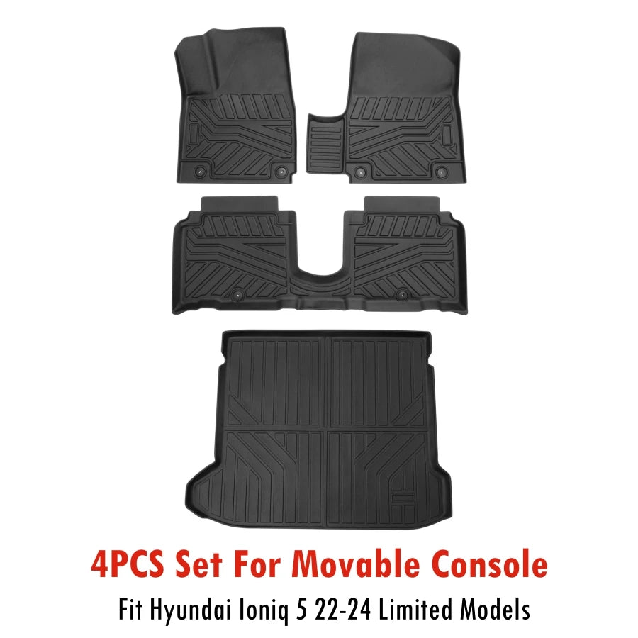 Hyundai Ioniq 5 All-Weather TPE Floor Mats (2022–2024)