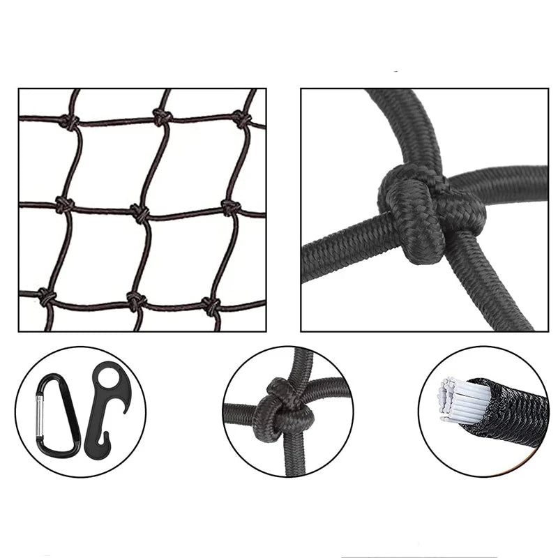 Elastic Cargo Net for Roof Baskets & Truck Beds