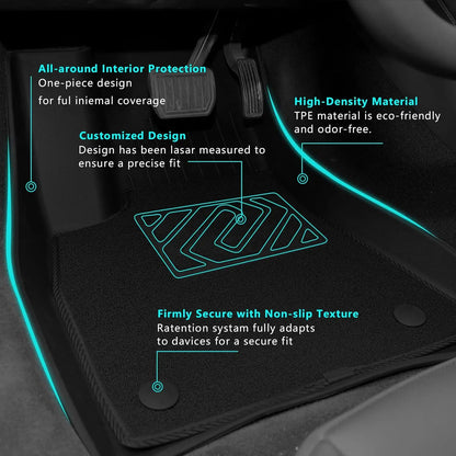 Tesla Model Y Juniper TPE Floor Mats & Cargo Liner (2025+)