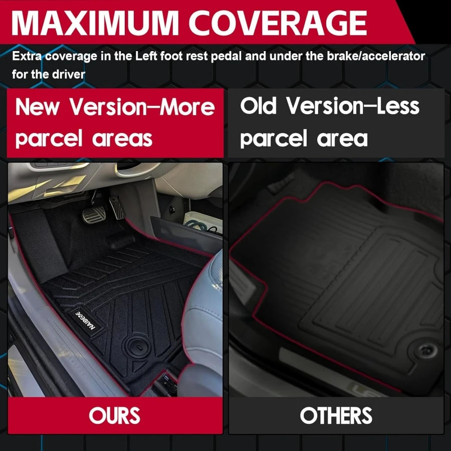 Hyundai Ioniq 5 All-Weather TPE Floor Mats (2022–2024)