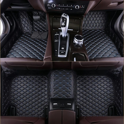 Ford F-150 Lightning All-Weather Leather Floor Mats (2022–2026)