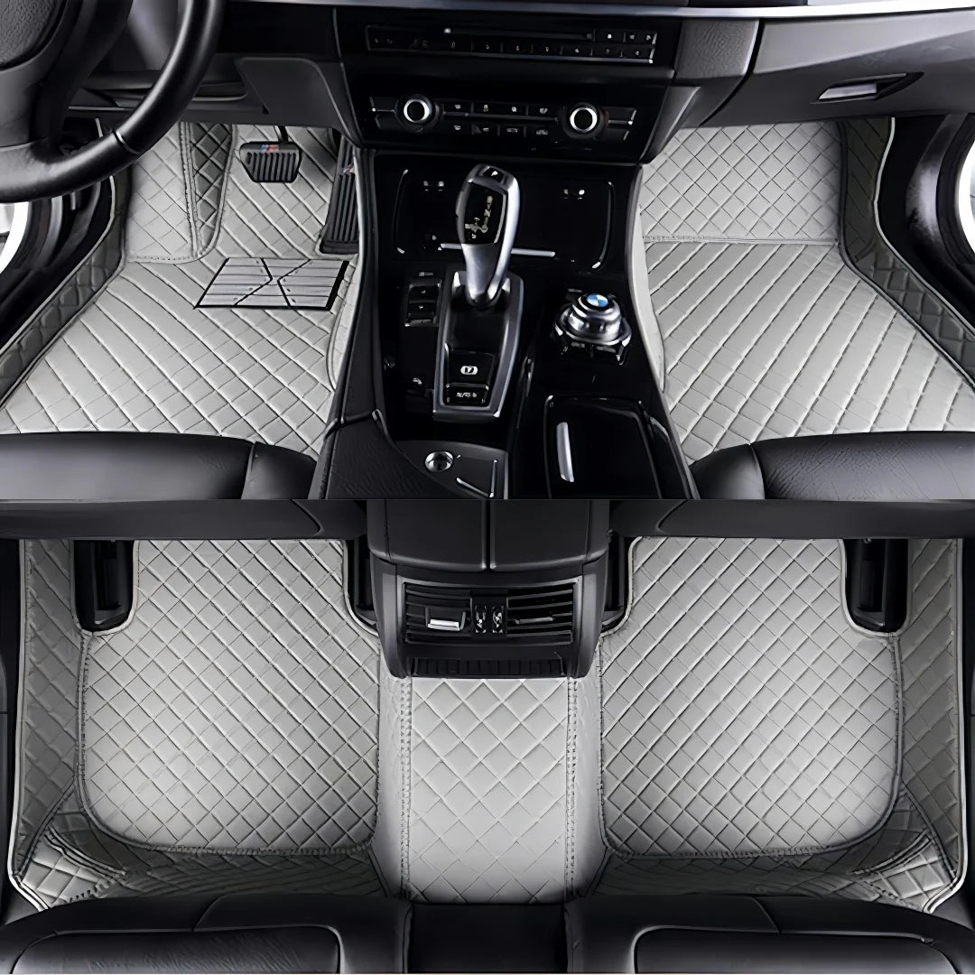 Ford F-150 Lightning All-Weather Leather Floor Mats (2022–2026)