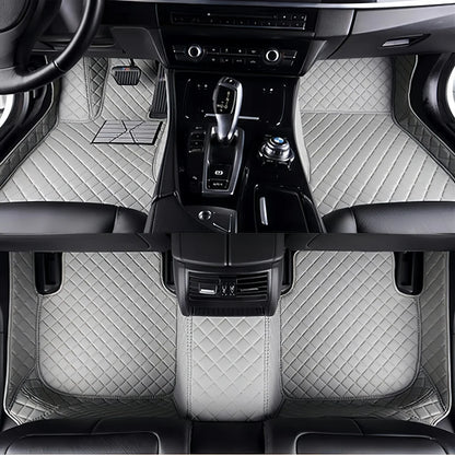 Ford F-150 Lightning All-Weather Leather Floor Mats (2022–2026)