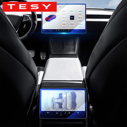 TESY Tempered Glass Screen Protector — Model Y Juniper / Model 3 Highland