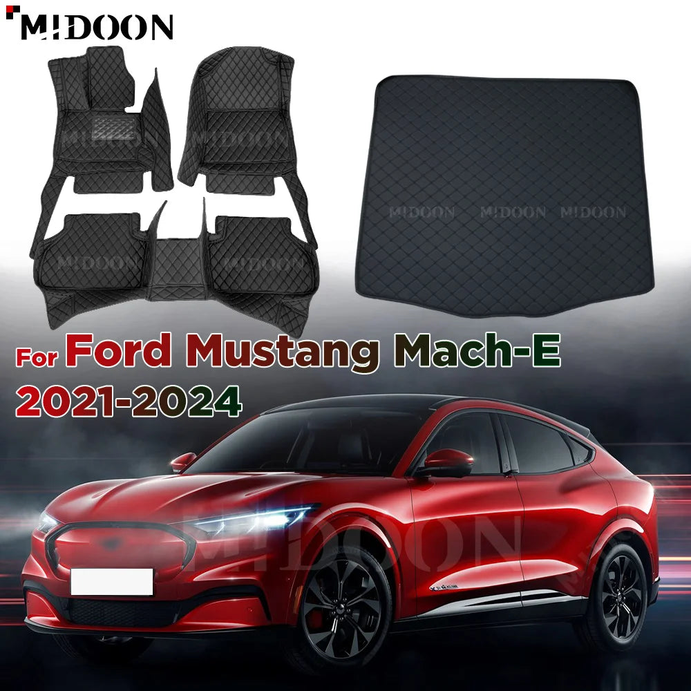 Ford Mustang Mach-E Custom Floor & Trunk Mats (2021–2024)