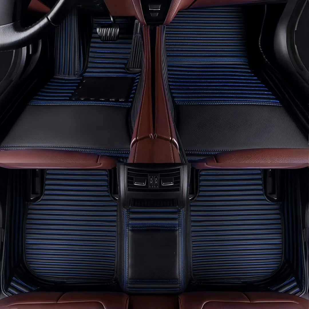 Ford F-150 Lightning All-Weather Leather Floor Mats (2022–2026)