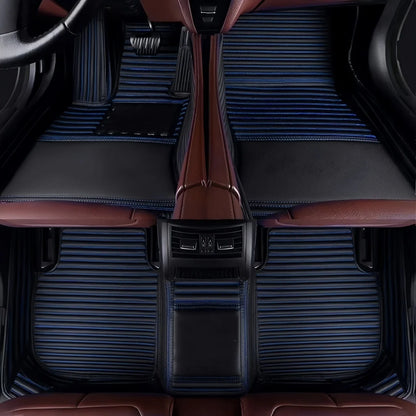 Ford F-150 Lightning All-Weather Leather Floor Mats (2022–2026)