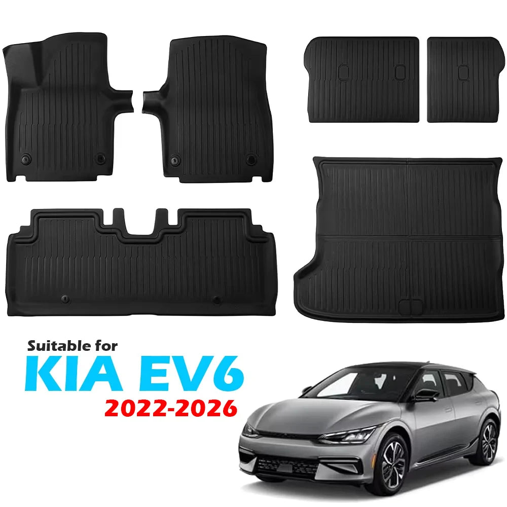 Kia EV6 BEVO All-Weather Floor Mats (2022–2026)