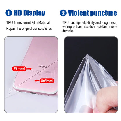 Lucid Air Center Console Protective Film — TPU (2022–2024)