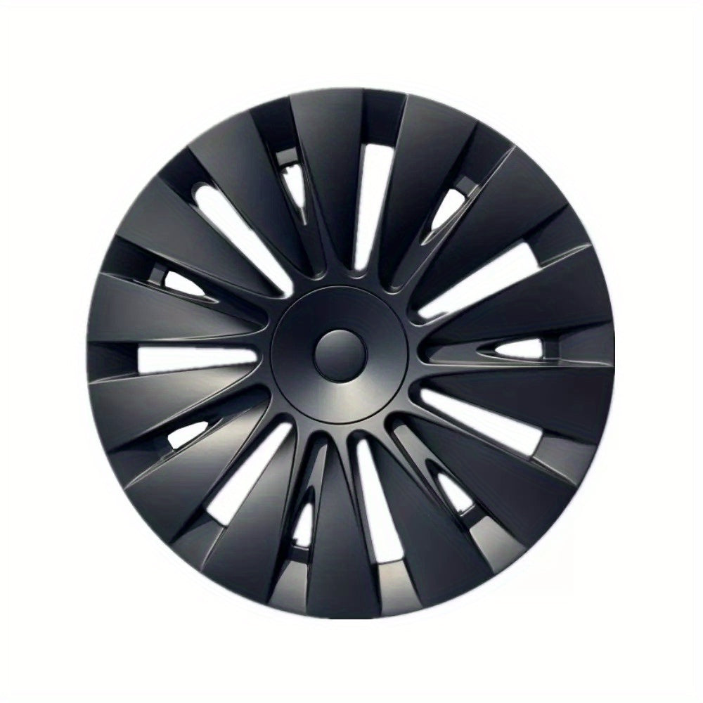 19" Induction-Style Wheel Covers — Tesla Model Y (2020–2024), Set of 4