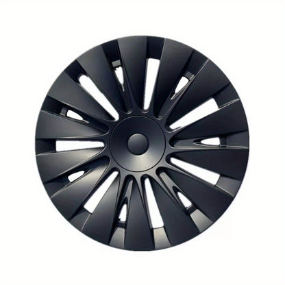 19" Induction-Style Wheel Covers — Tesla Model Y (2020–2024), Set of 4