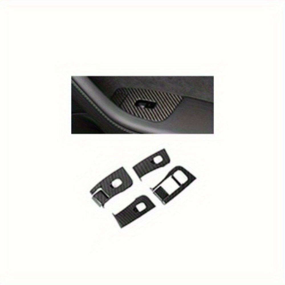 Center Console Wrap Kit — Piano White, Tesla Model 3 / Y (2017–2020)