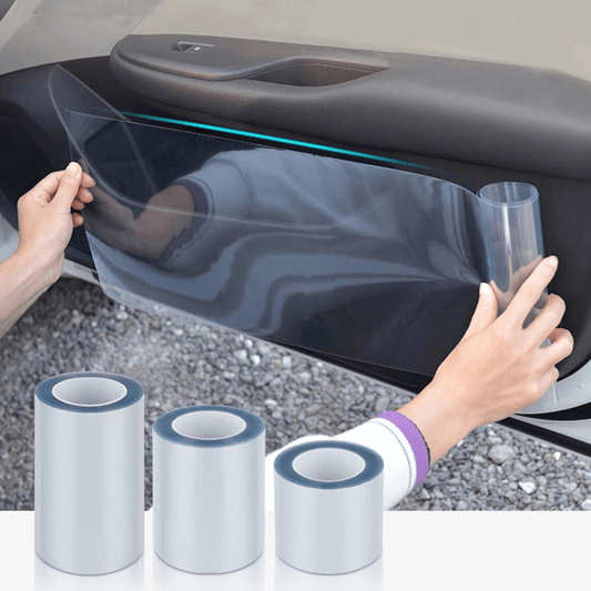 Car Light Beige Protective Film Anti-Scratch Waterproof Transparent Baking-Free Anti-Scratch Car Screen Protector Rhino Stickers