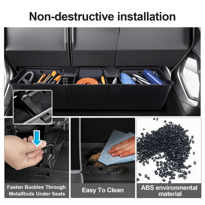 Cybertruck Rear Under-Seat Storage Box