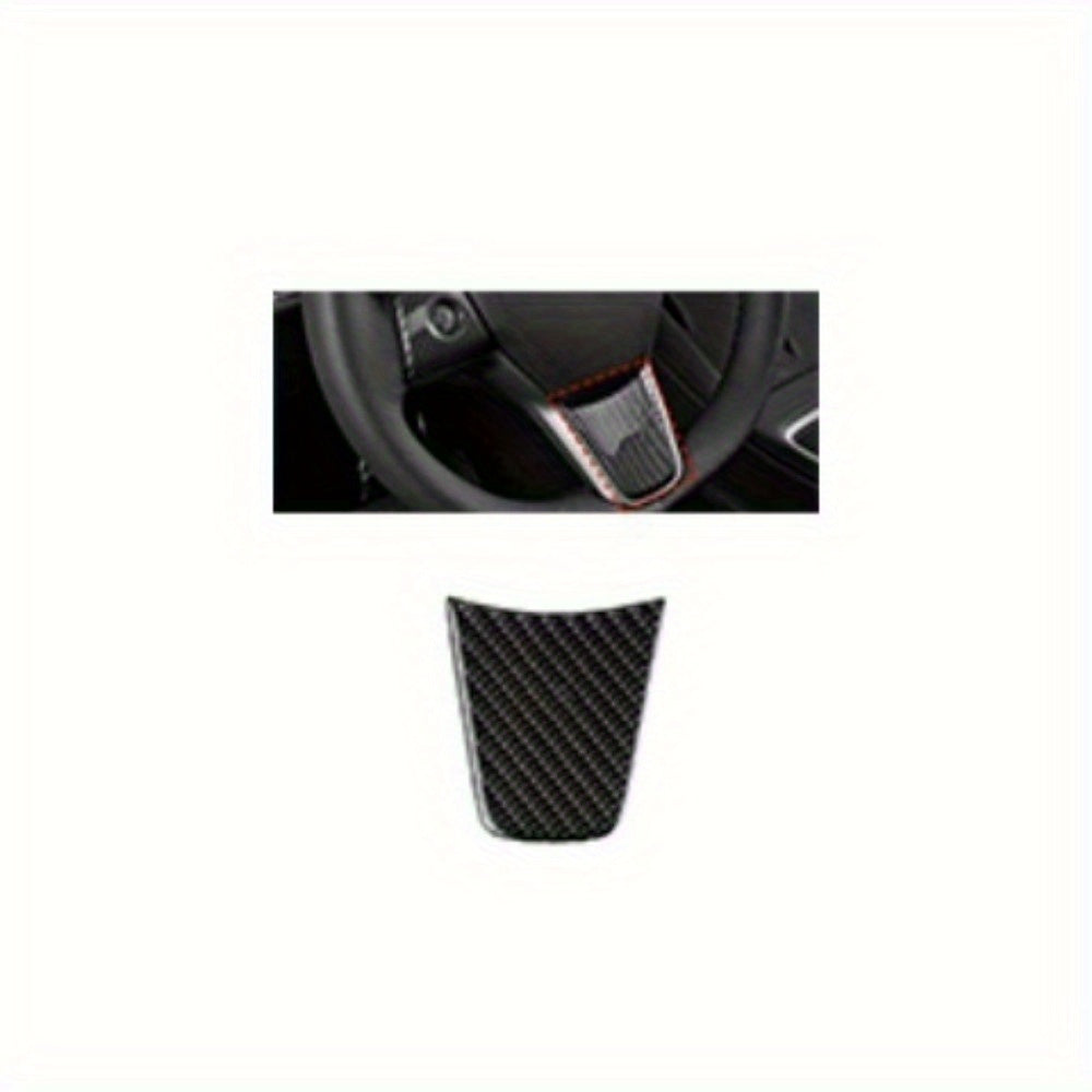 Center Console Wrap Kit — Piano White, Tesla Model 3 / Y (2017–2020)