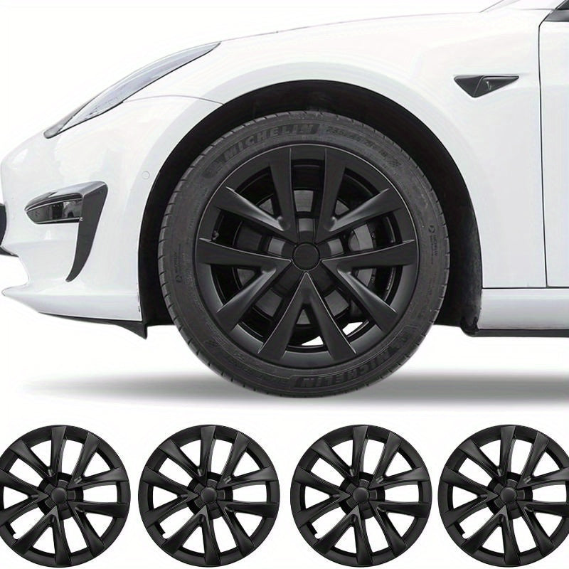 18" Arachnid-Style Aero Wheel Covers — Tesla Model 3 (2017–2023)