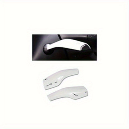 Center Console Wrap Kit — Piano White, Tesla Model 3 / Y (2017–2020)
