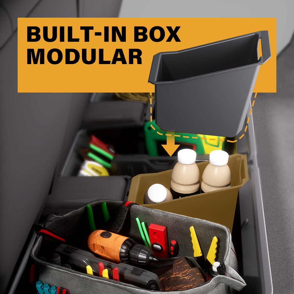 Cybertruck Rear Under-Seat Storage Bin