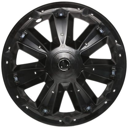19" Blade-Style Wheel Covers — White, Tesla Model Y (2020–2024)
