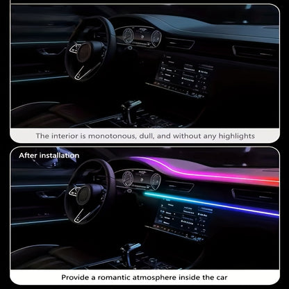 App-Controlled RGB Ambient Light Kit for Tesla
